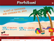 Tablet Screenshot of parhikuni.com.mx